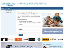Tablet Screenshot of flexibenefits.com